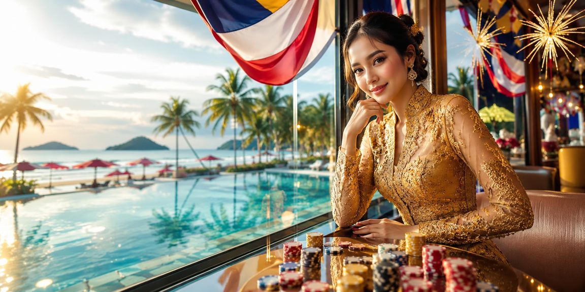 Latar Keseronokan Kasino Langkawi dengan Kebaya